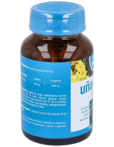 Naturmil Uña De Gato 500 Mg 90 Capsulas