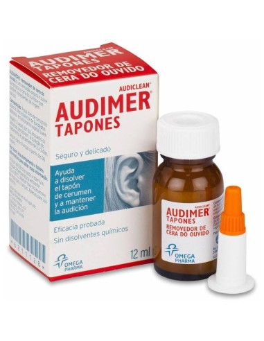 Audimer Audiclean Solución Limpieza 12Ml
