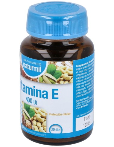Naturmil Vitamina E 400Ui 30 Perlas