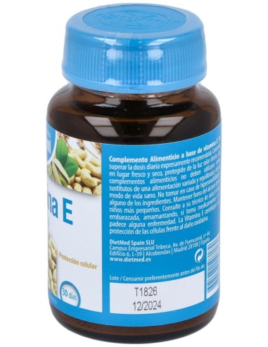 Naturmil Vitamina E 400Ui 30 Perlas