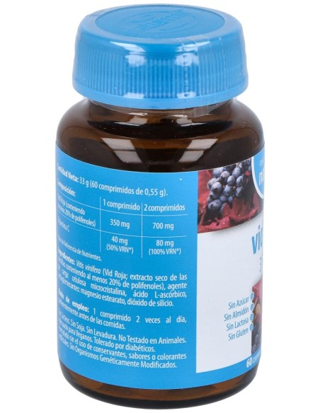 Naturmil Vid Roja 350 Mg 60 Comprimidos
