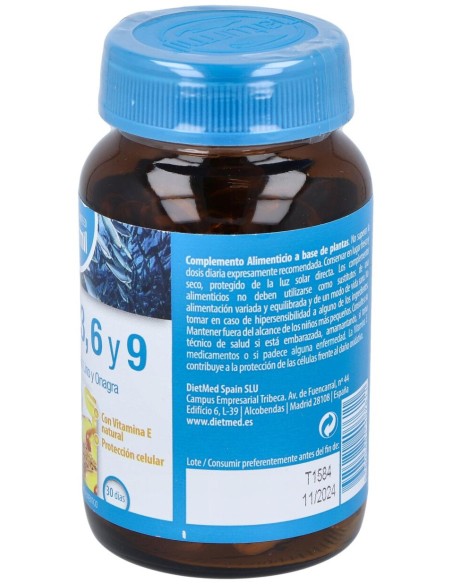 Naturmil Omega 3_6 Y 9 Aceite De Pescado_ Lino Y Onagra 60 Perla