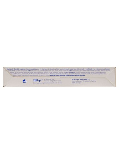 Bimanán Barrita De Chocolate Crujiente, 8 Uds