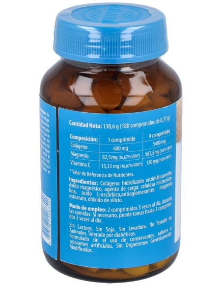 Naturmil Colageno 600Mg 180Comp