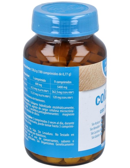 Naturmil Colageno 600Mg 180Comp