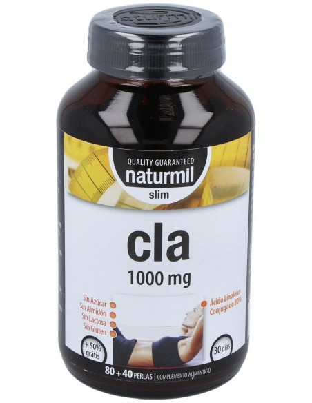 Naturmil Cla Strong 1000 Mg 80 + 40 Perlas
