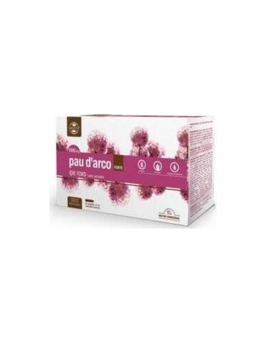 Naturmil Pau Arco Forte 1000 Mg Ipe Roxo 20 Ampollas De 15 Ml