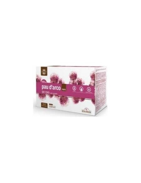 Naturmil Pau Arco Forte 1000 Mg Ipe Roxo 20 Ampollas De 15 Ml