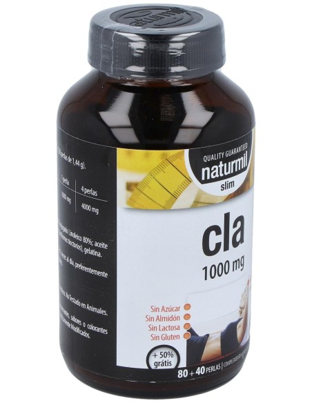 Naturmil Cla Strong 1000 Mg 80 + 40 Perlas