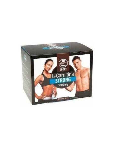 Naturmil L-Carnitina Strong 3000 Mg 20 Ampollas De 15 Ml