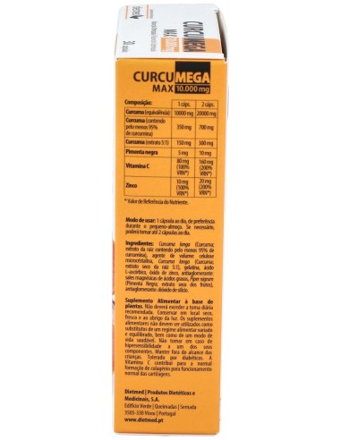 Dietmed Curcumega Max 30Caps