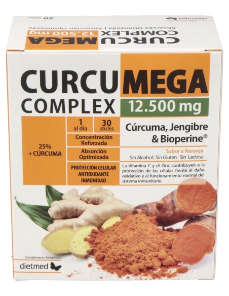Dietmed Curcumega Complex 30Uds