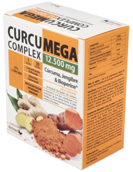 Dietmed Curcumega Complex 30Uds