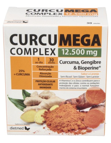 Dietmed Curcumega Complex 30Uds