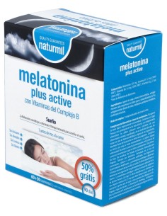 Naturmil Melatonina Plus Active 1_9Mg 60Comp 2