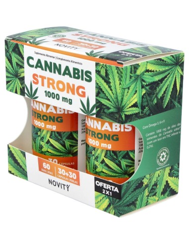 Cannabis Strong 1000Mg. 30+30Cap.