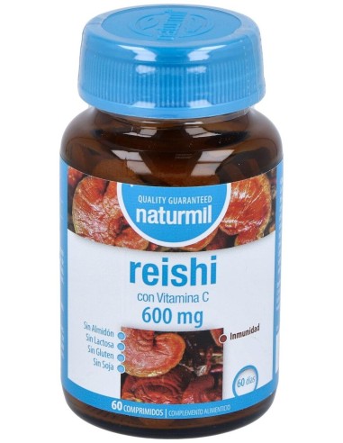 Reishi 600Mg. Con Vitamina C 60Comp.