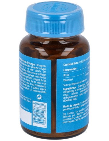 Reishi 600Mg. Con Vitamina C 60Comp.