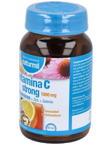 Naturmil Vitamina C Strong 1000 60Comp