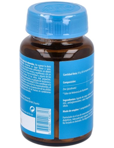 Naturmil Zinc 20Mg Picolinato 60Comp
