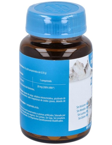 Naturmil Zinc 20Mg Picolinato 60Comp