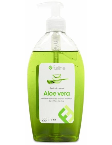 Farline Jabón De Manos Aloe Vera, 500 Ml