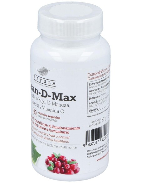 Betula Cran-D-Max 60Caps
