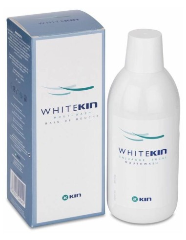 White Kin Enjuague Bucal, 500 Ml