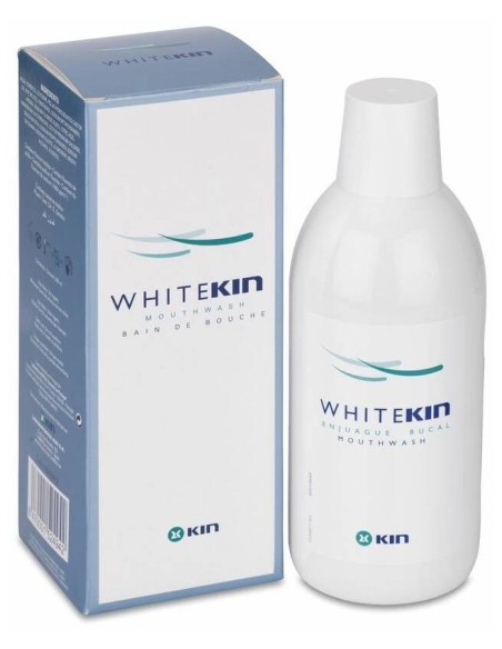 White Kin Enjuague Bucal, 500 Ml