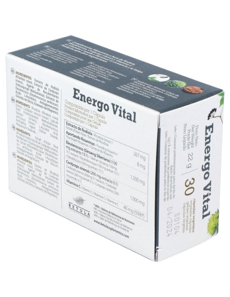 Betula Energo Vital 30Caps