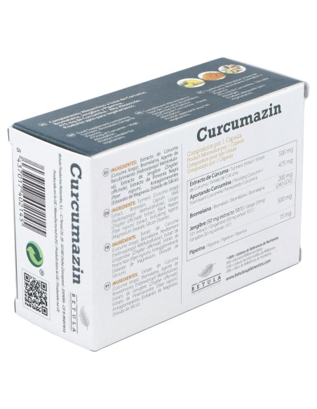Betula Curcumazin 30Caps