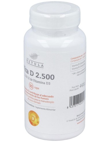 Betula Vita D 2500 90Caps