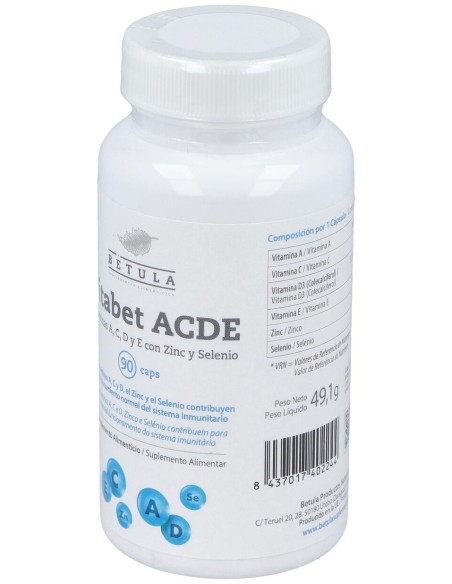 Betula Vitabet Acde 90Caps