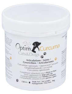 Optim Curcuma Cats Y Dogs Polvo 96Gr.