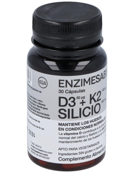 D3 + K2 + Silicio Sistema Articular 30Cap.