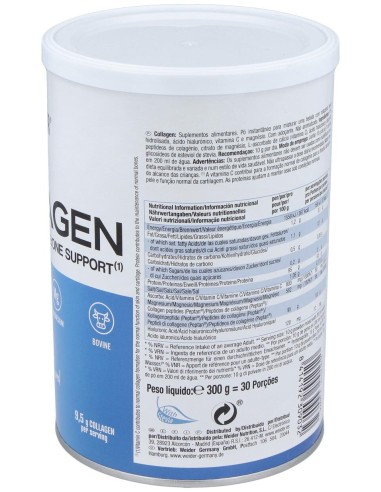 Weider Collagen Colageno Ac. Hialur Magnesio 300G