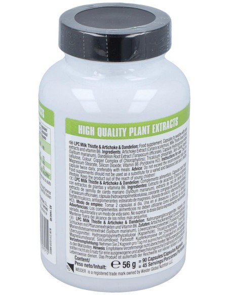 Weider Lpc (Protector Hepatico) 90Cap.