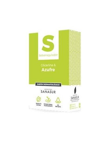 Sanasur Jabón Glicerina Y Azufre, 100 G
