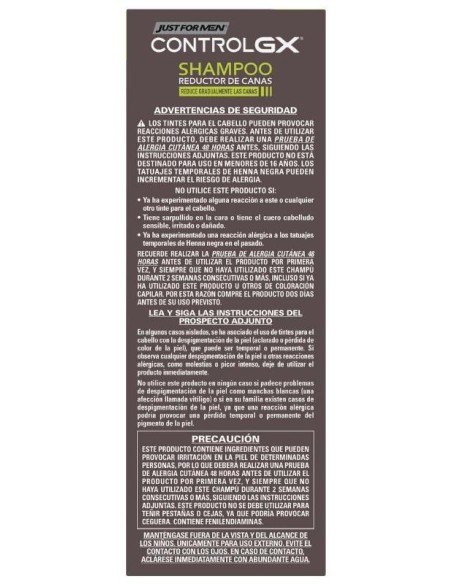 Just For Men Control Gx Champú Reductor De Canas 147Ml