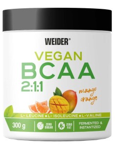 Weider Vegan Bcaa Mango-Naranja 300Gr. 2