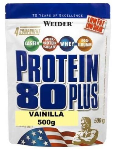 Weider Protein 80 Plus Vainilla 500Gr.