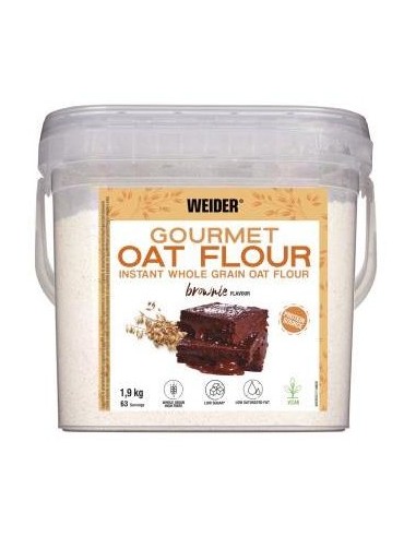 Weider Gourmet Harina De Avena Brownie 1_9Kg