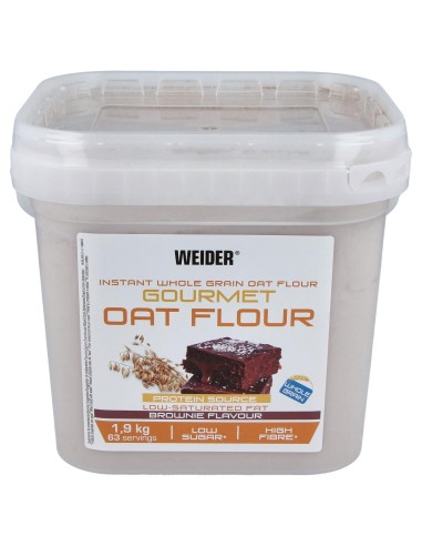 Weider Gourmet Harina De Avena Brownie 1_9Kg