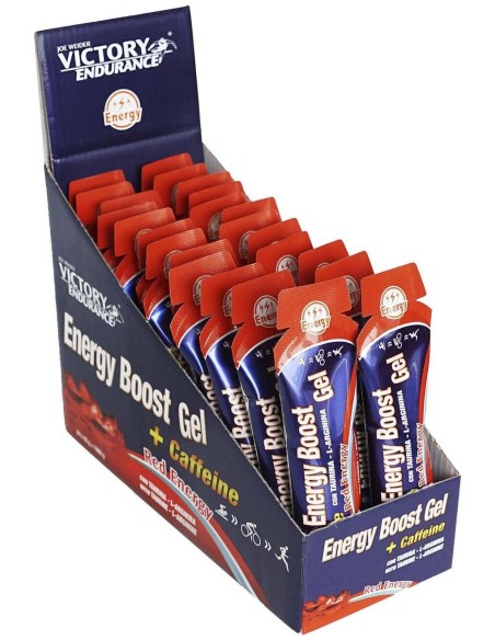 Victory Endurance Energy Boost Gel Cafein Red 24U