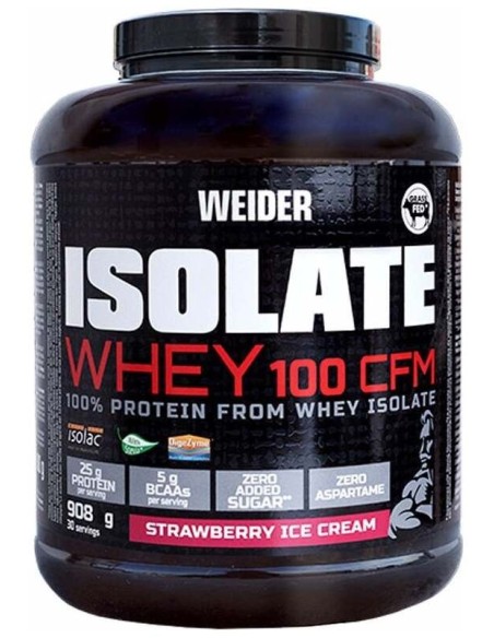 Weider Isolate Whey 100 Cfm Fresa 2Kg