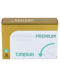 Tequial Azafran Premium + Melatonina 30Caps