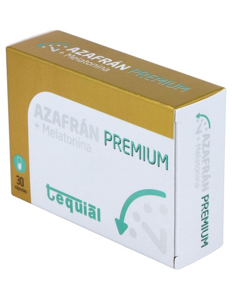 Tequial Azafran Premium + Melatonina 30Caps