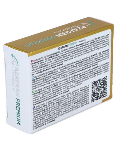 Tequial Azafran Premium + Melatonina 30Caps