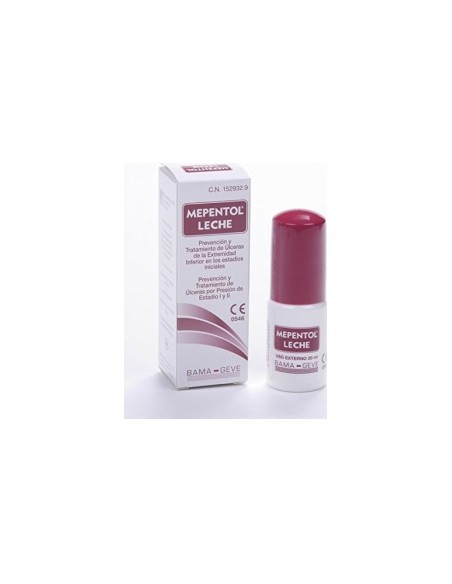 Mepentol Leche Pulverizador, 20 Ml