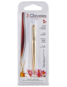 3 Claveles Pinza Cangrejo Punta Oro 9Cm 1Ud